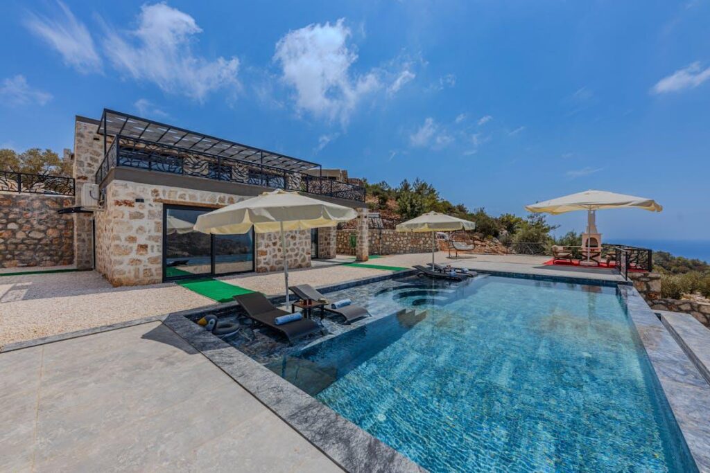 Turf pavers installation after professional pool remodeling